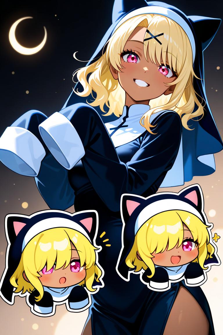 ネコ耳シスターベール | の人気AIイラスト・グラビア