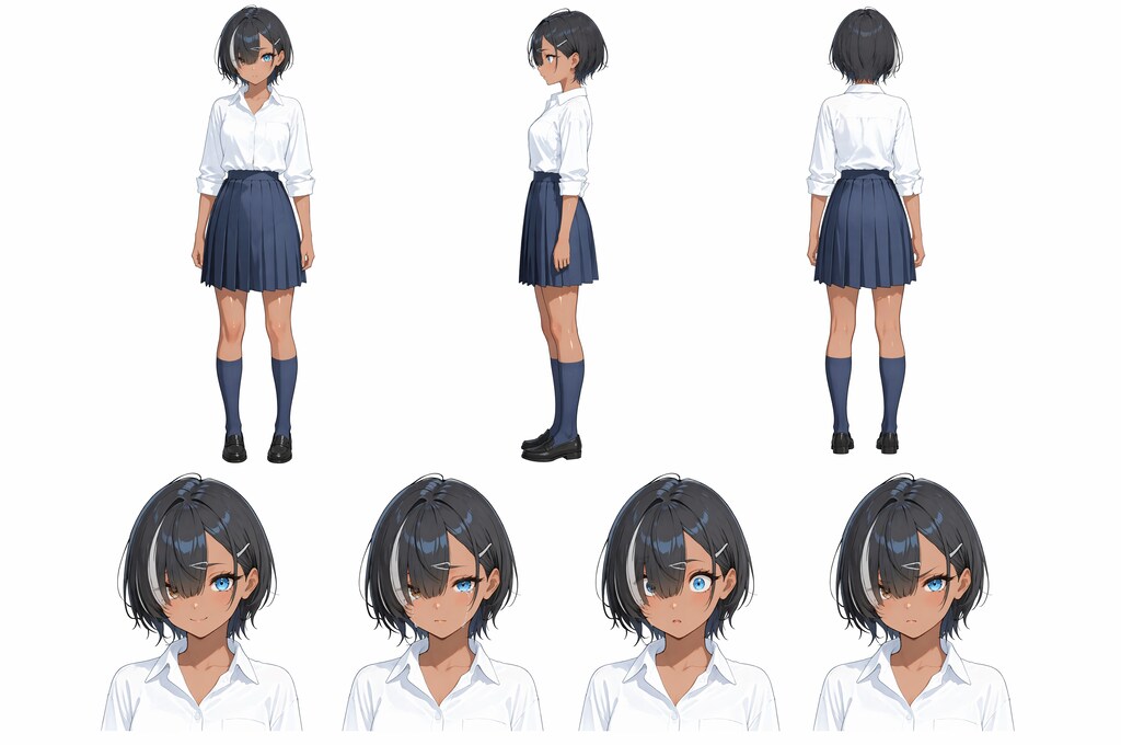 GPT Image 2.0を使ったキャラクターシート作成