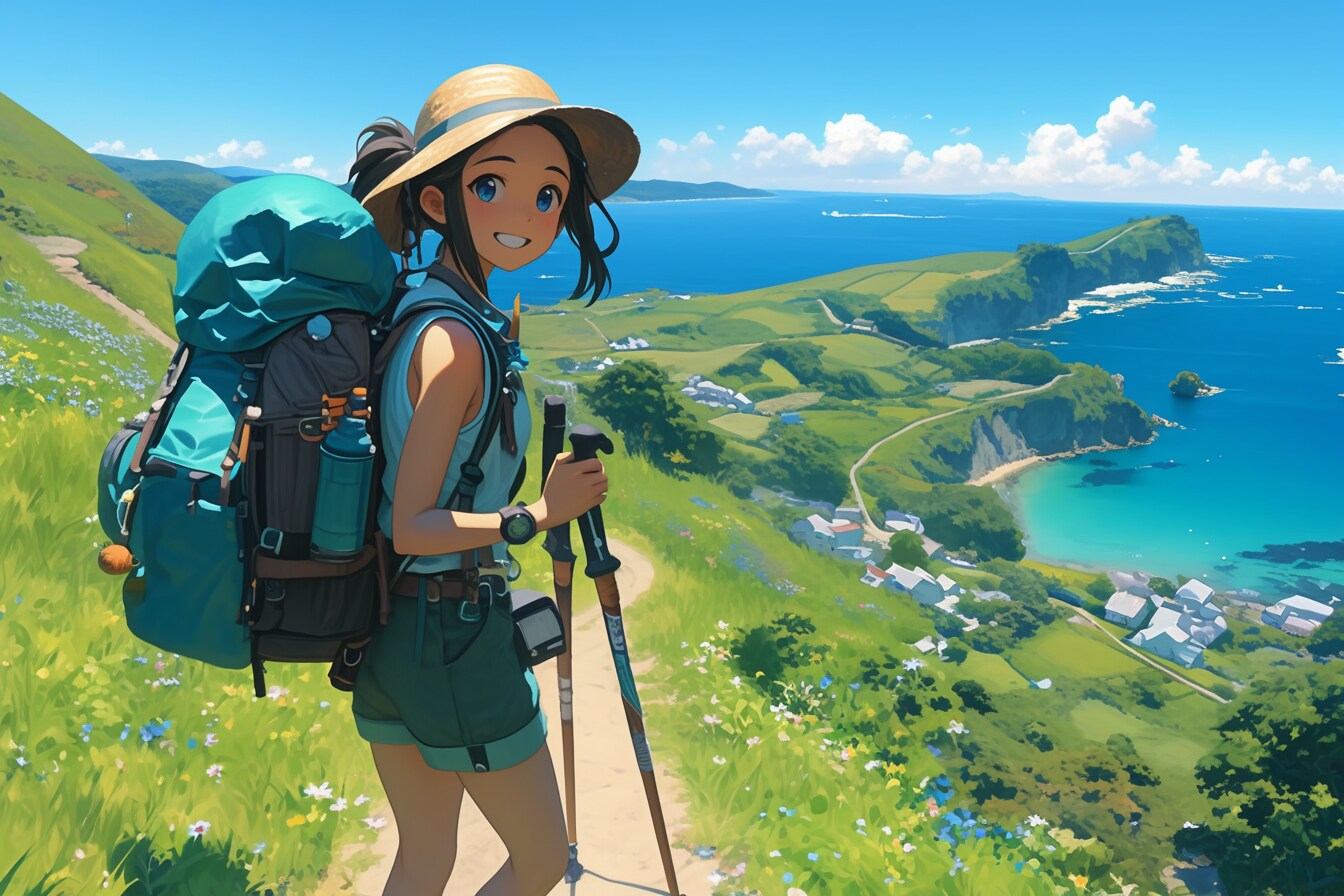 旅する少女264 | の人気AIイラスト・グラビア