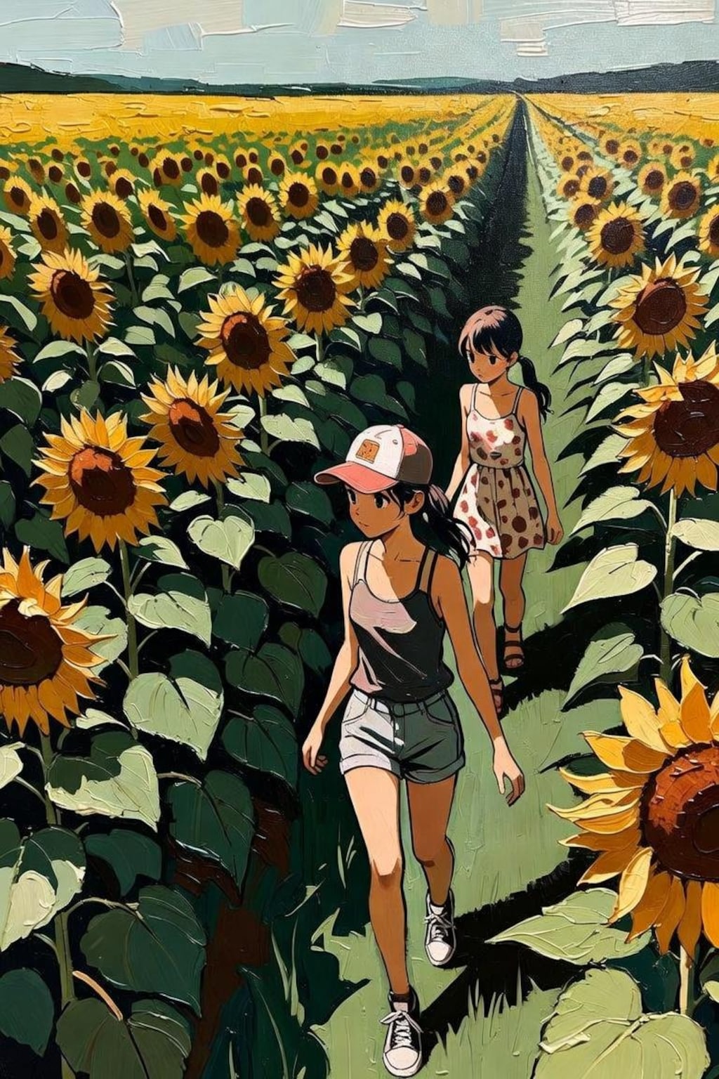 ヒマワリ畑