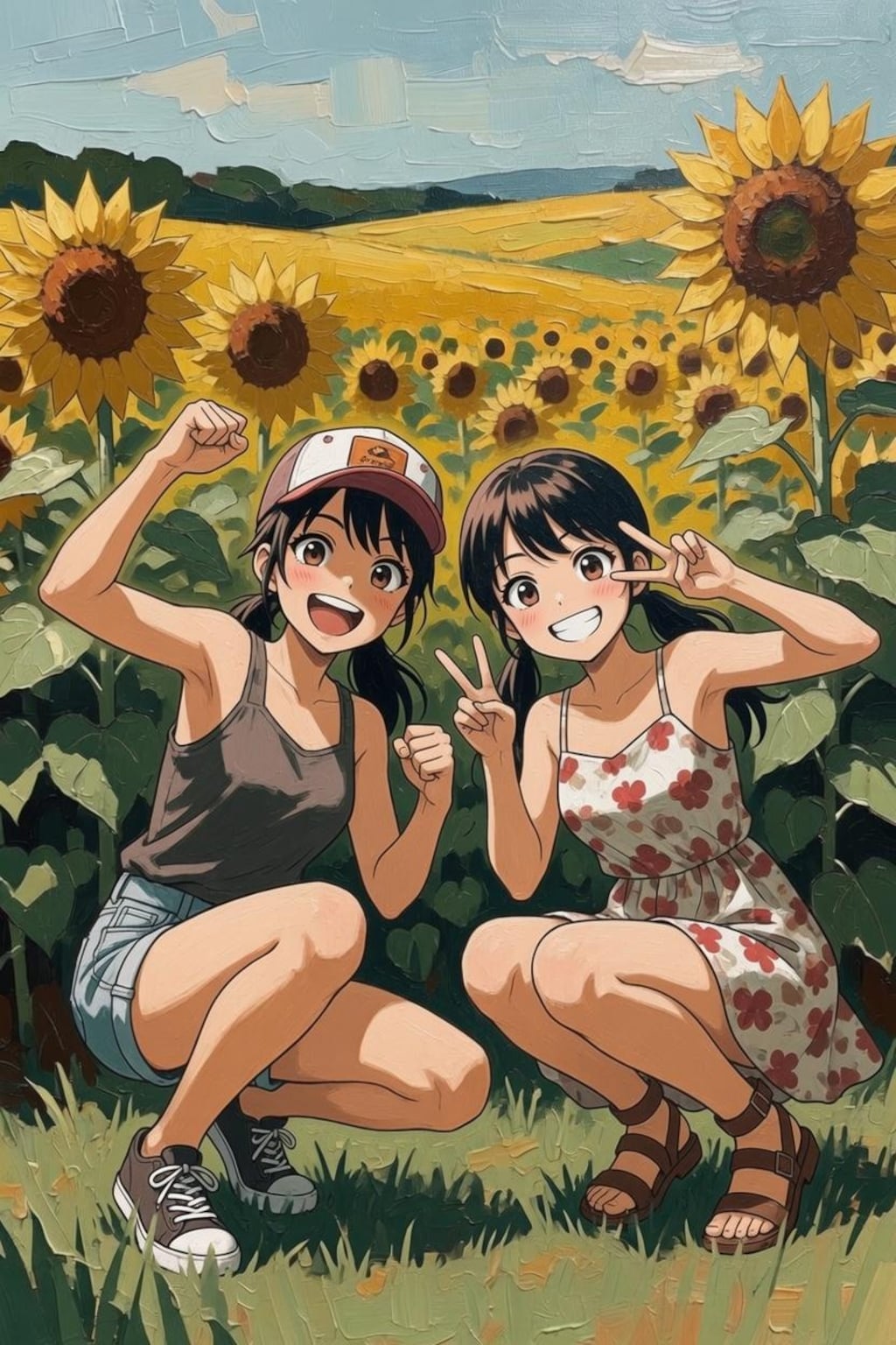 ヒマワリ畑