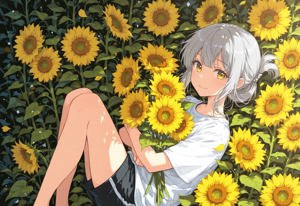 看板娘　sunflower
