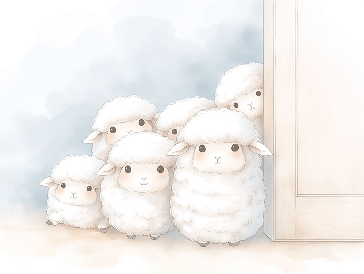 羊と羊っぽいのと