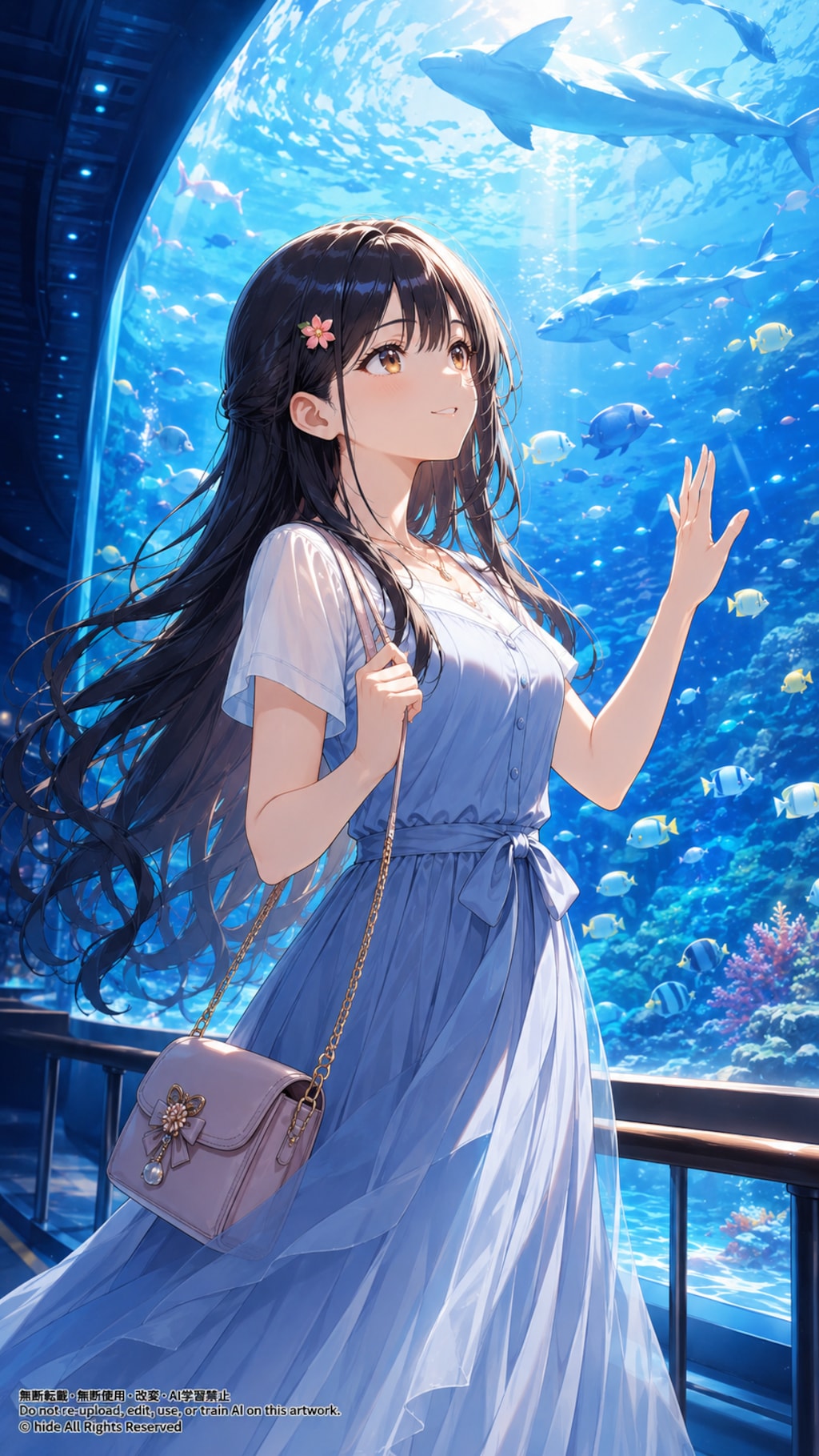 🐠 神楽さん、水族館デート気分✨