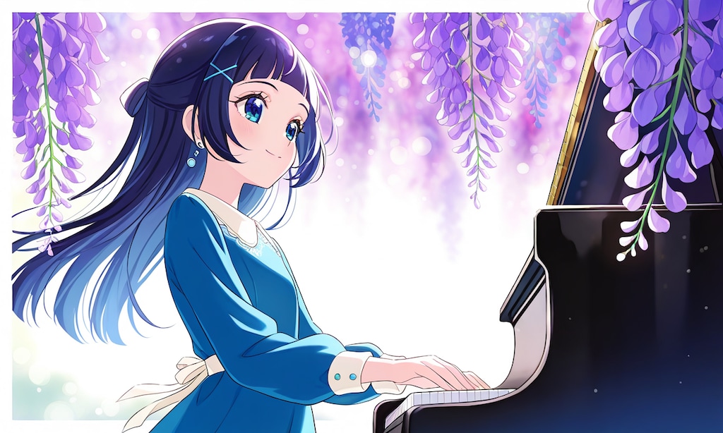 藤棚ピアノ🎹蒼風なな。