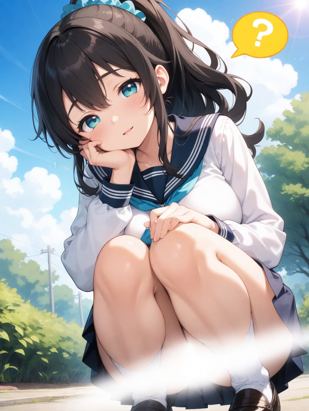 謎の光
