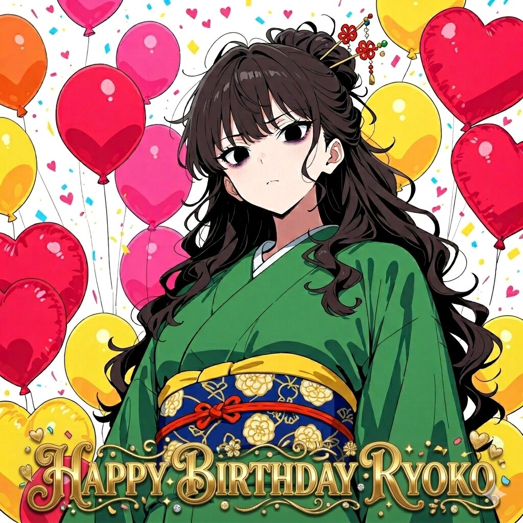 HBD 鬼島良子🎉 | の人気AIイラスト・グラビア