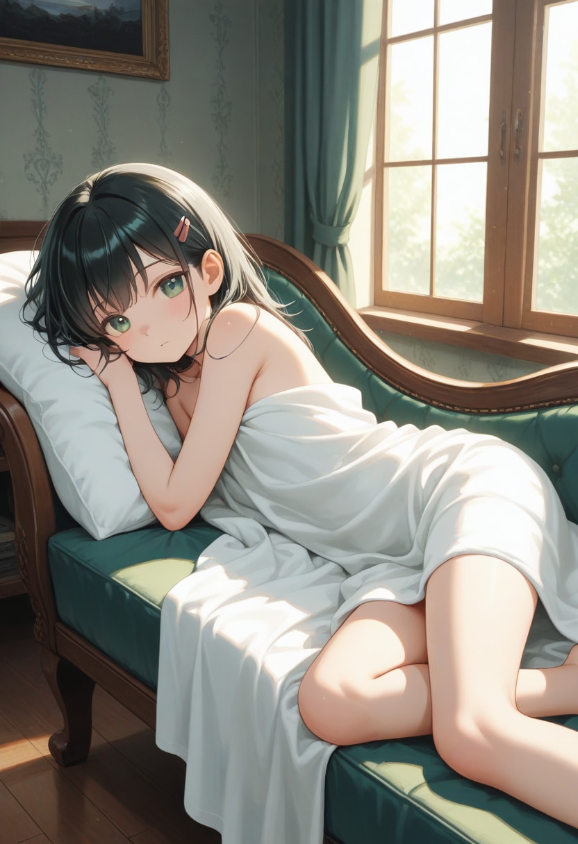 クラスメイトがモデルになってくれた(4)
