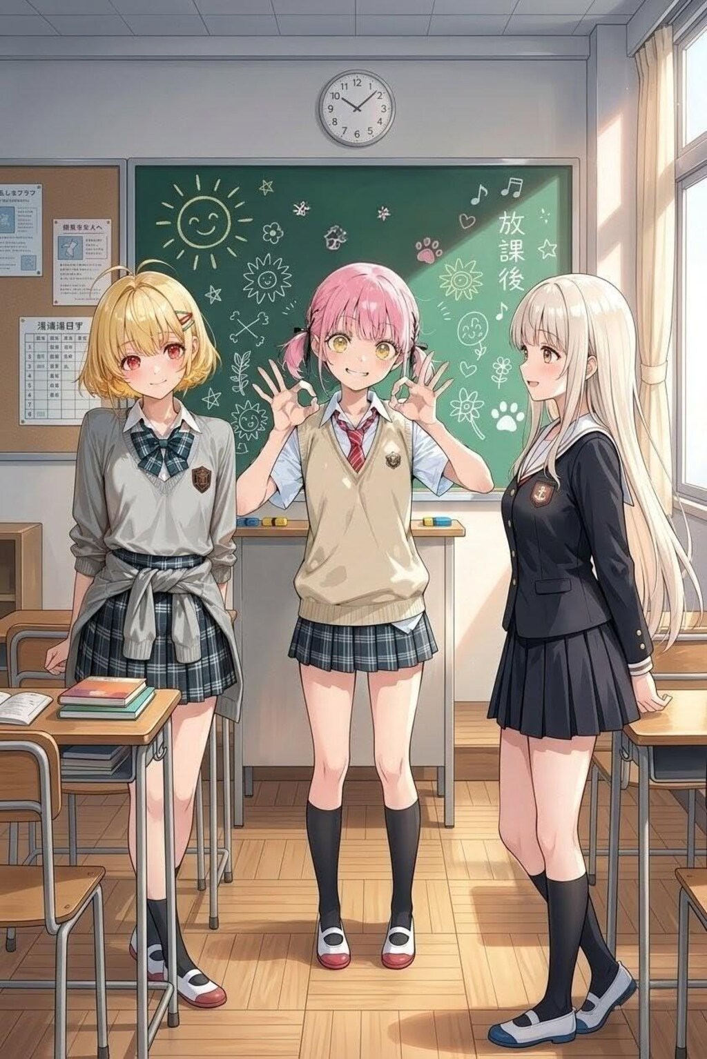 アフターフォーシズ学園3〜生え際ピンチさん編