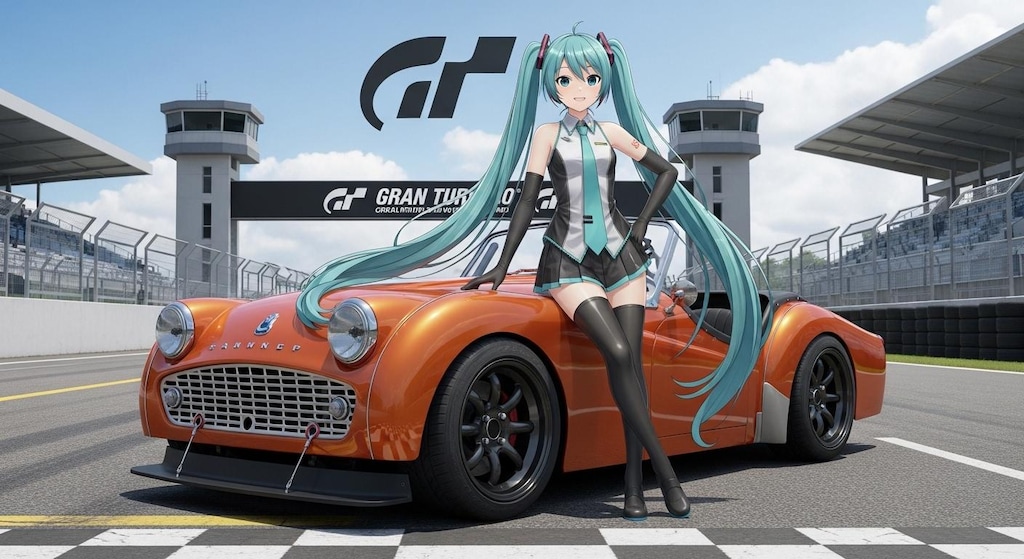 初音ミクとトライアンフ