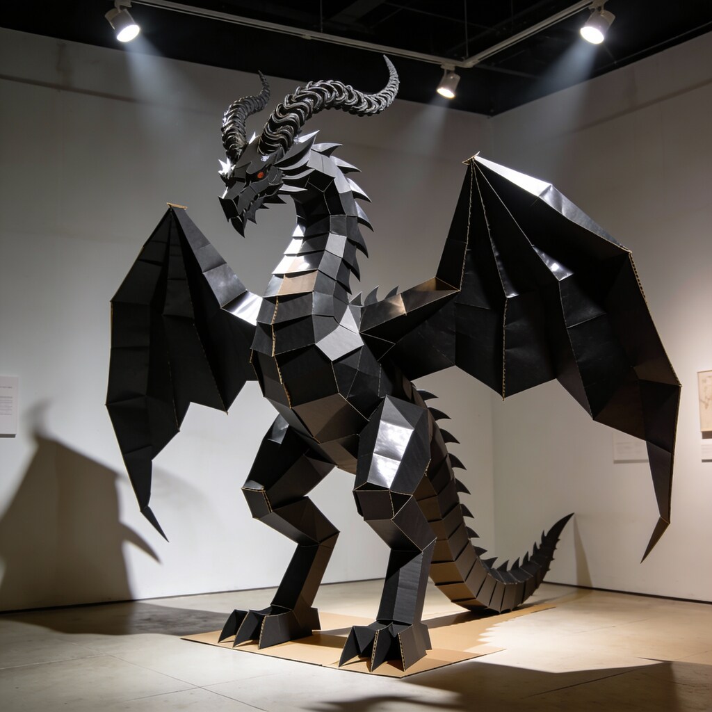 段ボールde、ドラゴン