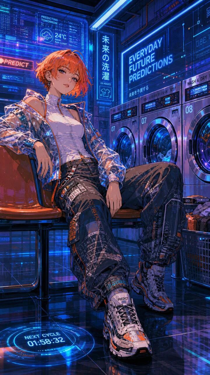 コインランドリー(ChatGPT) | の人気AIイラスト・グラビア