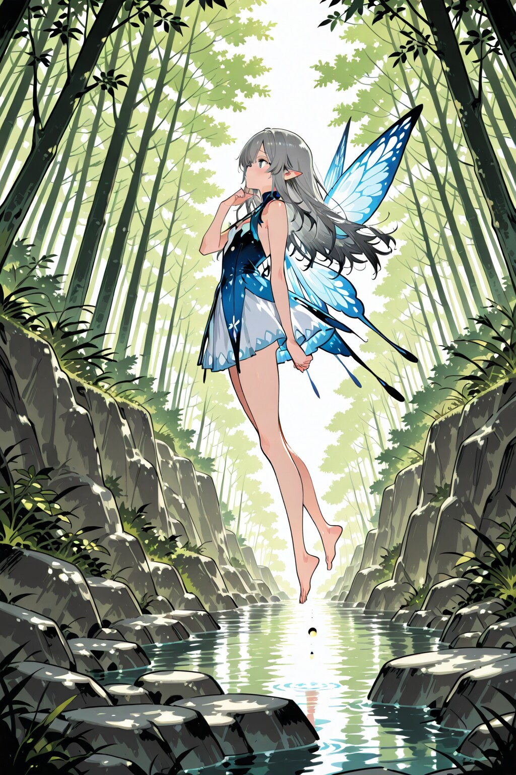 川の妖精