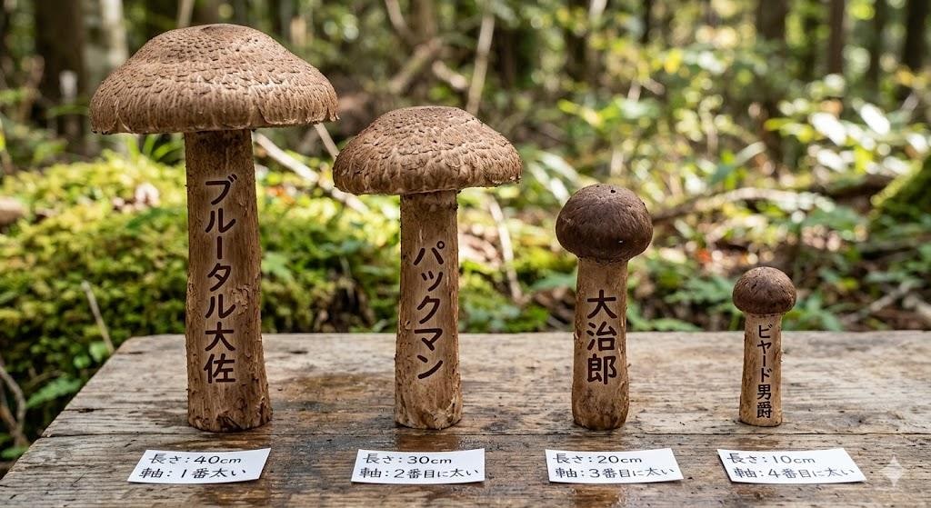 アイラとパイニャンによるベアクロウ産の茸の解説🍄‍🟫