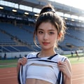 英愛女学館大学④⑨…陸上部② 8枚目