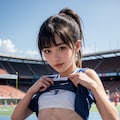 英愛女学館大学④⑨…陸上部② 6枚目