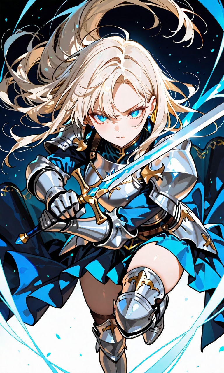 ​不屈の碧眼 | の人気AIイラスト・グラビア