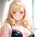 黒レースブラ 5枚目