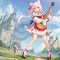 エレキギターを持ったキツネの少女、異世界へ旅立つ 4枚目