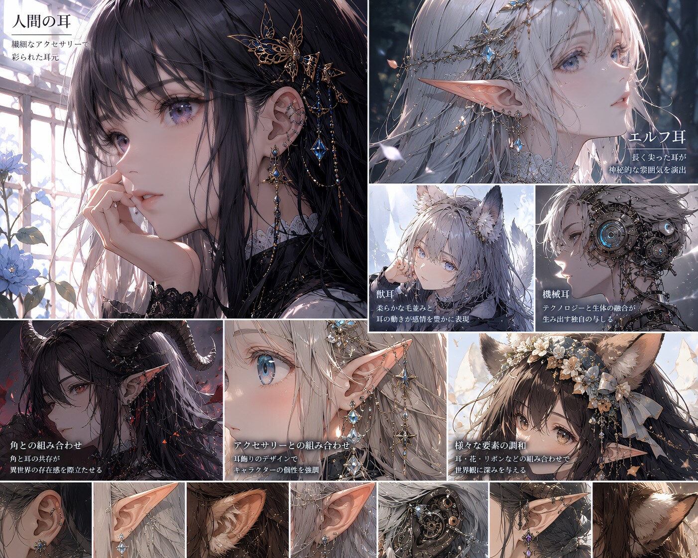耳フェチ | の人気AIイラスト・グラビア