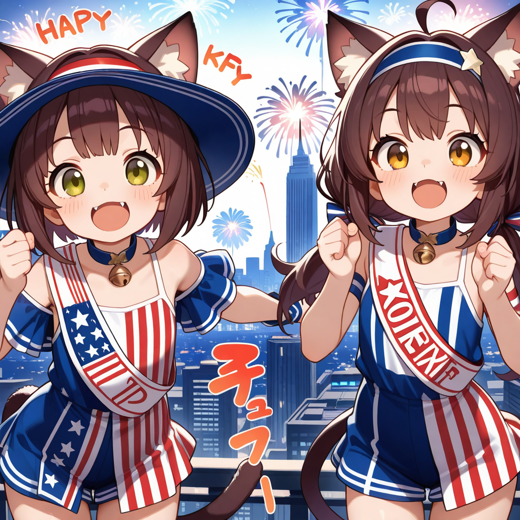 今日はアメリカ独立記念日