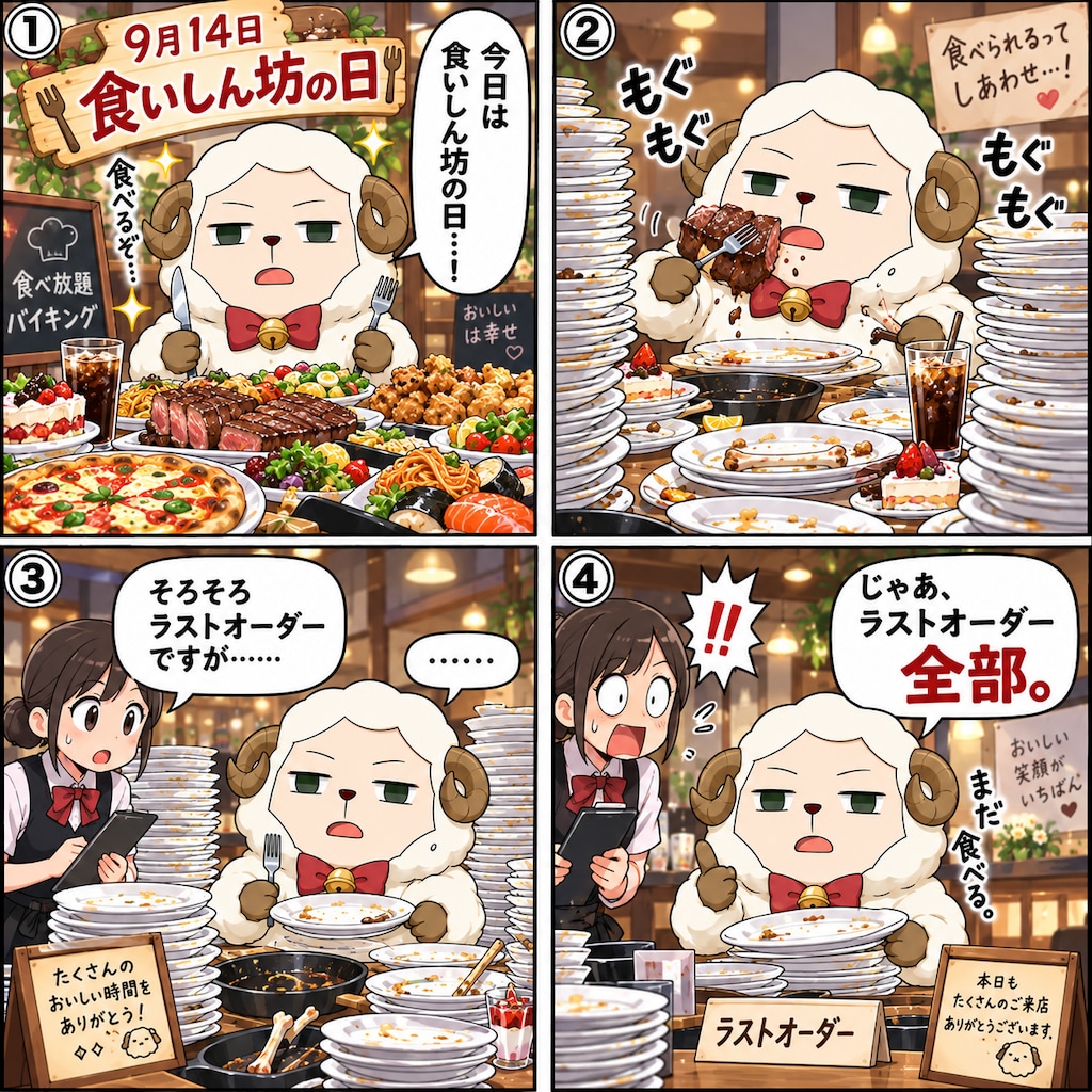 9/14 今日のヒツジ