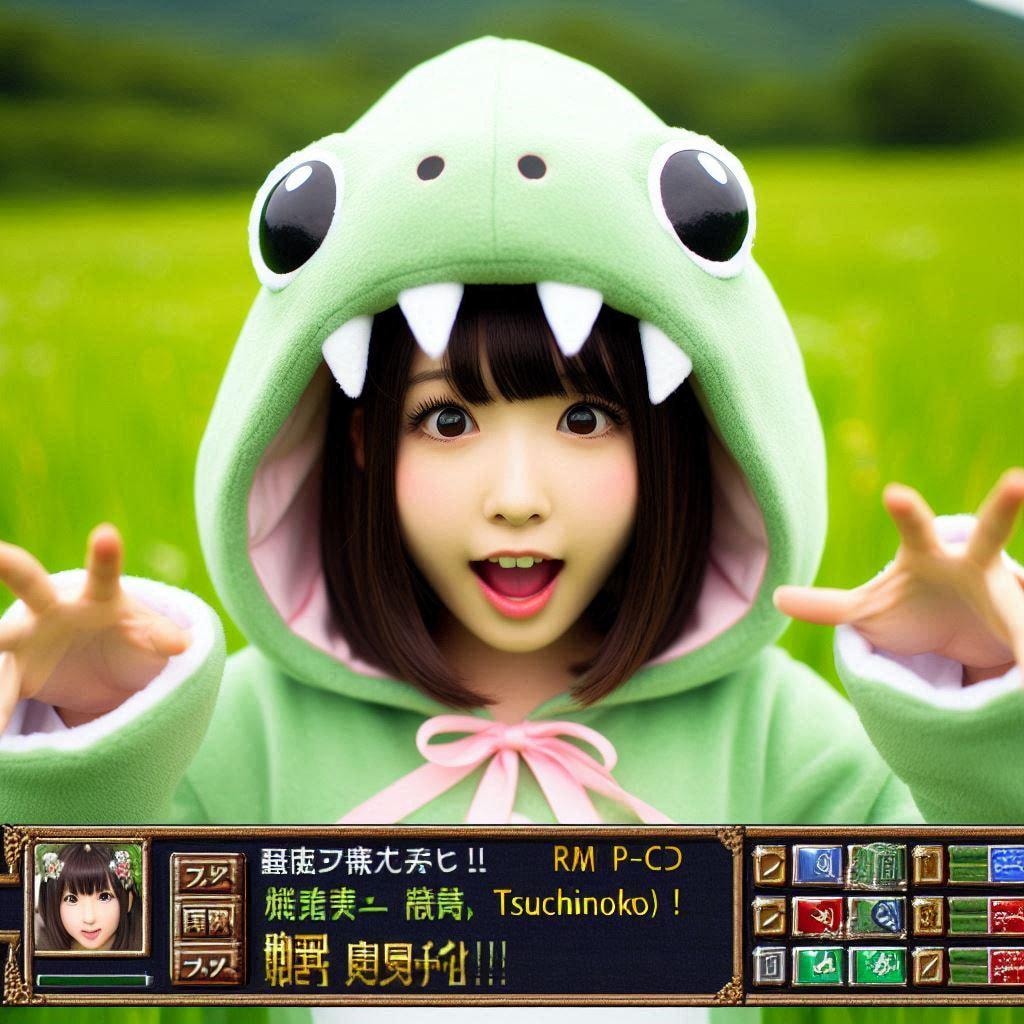 ウチノコがあらわれた！