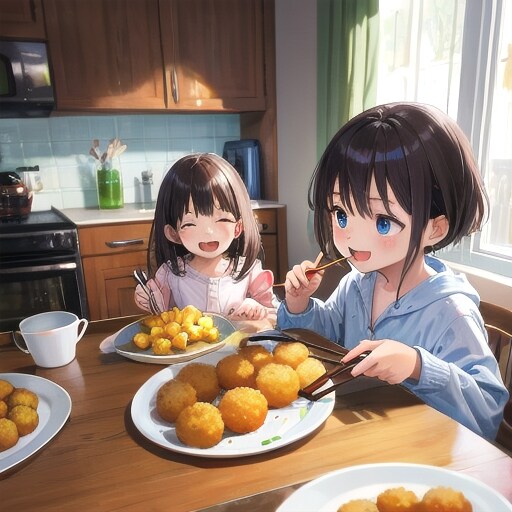 今日はなぜかコロッケの日 | の人気AIイラスト・グラビア