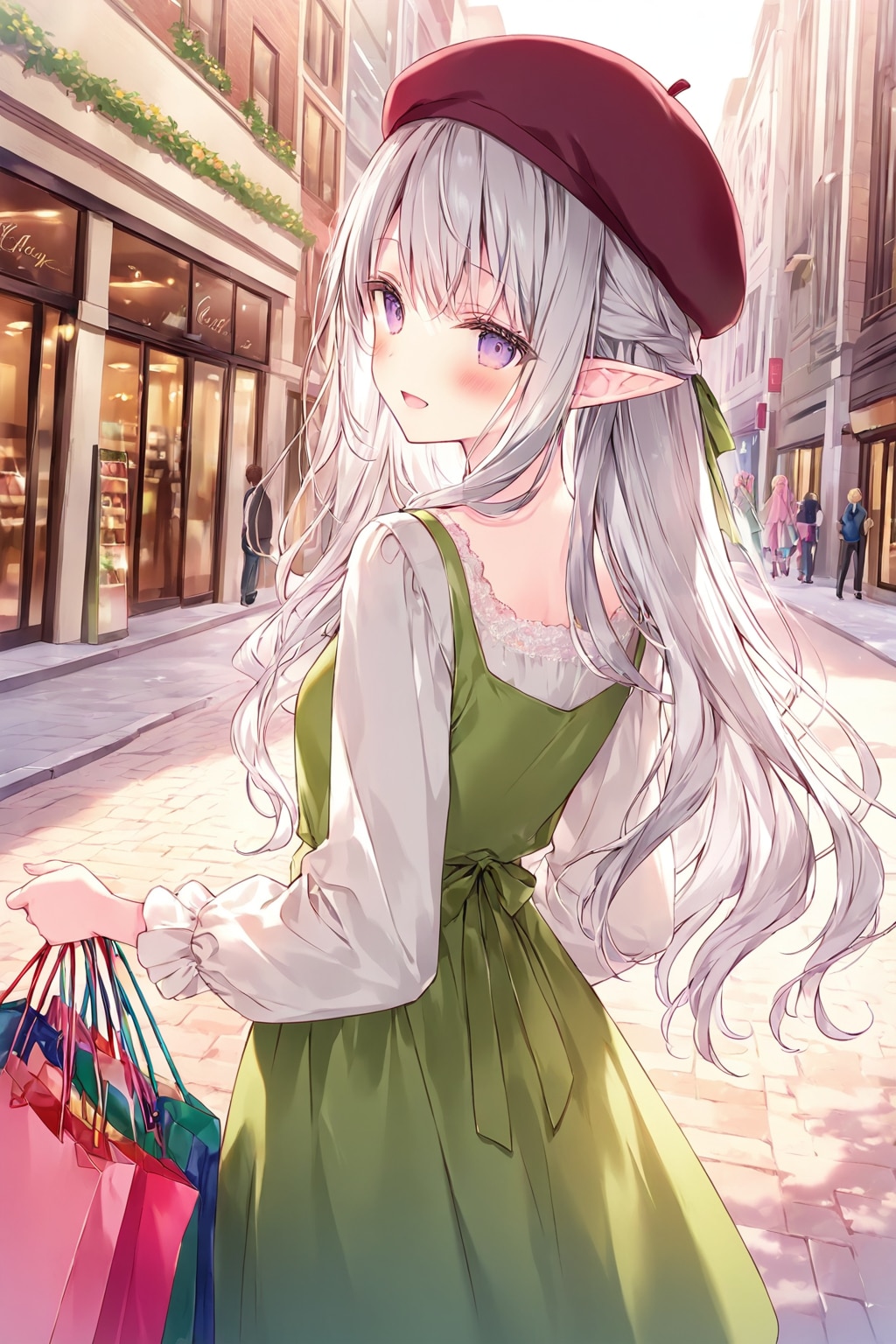 いっぱい買い物しちゃったね