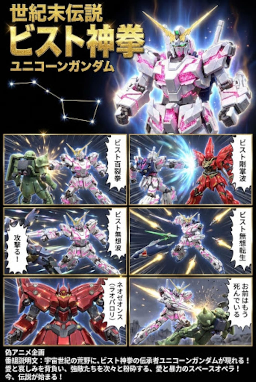 偽アニメ企画　世紀末伝説ビスト神拳