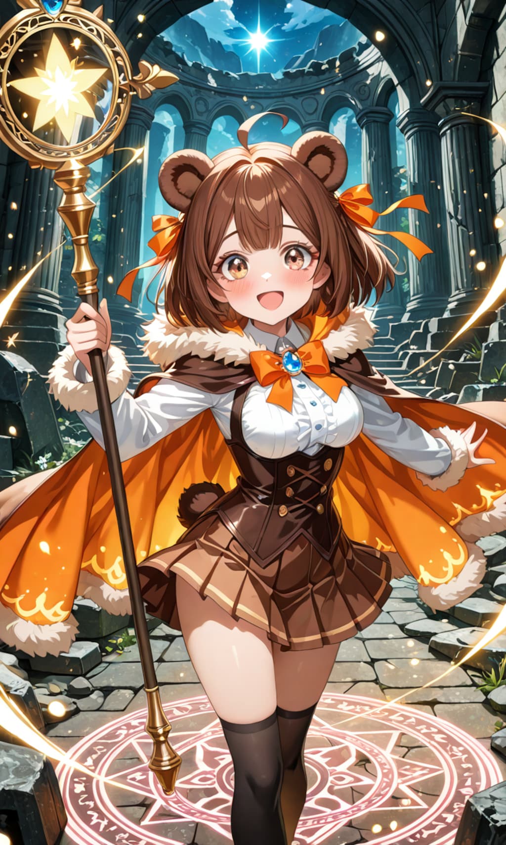 ブルア(べあのん)魔法使い