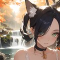 紅葉と狐娘 4枚目