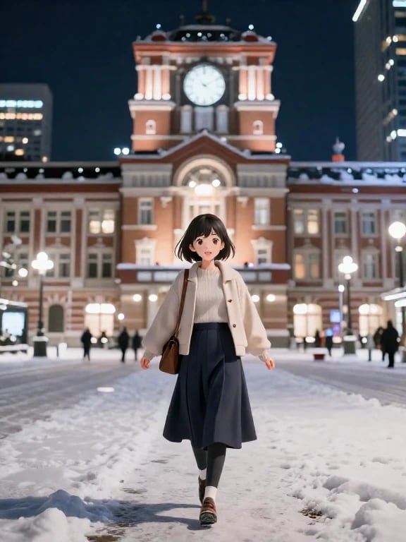 ○○駅前で待ち合わせ２ | の人気AIイラスト・グラビア