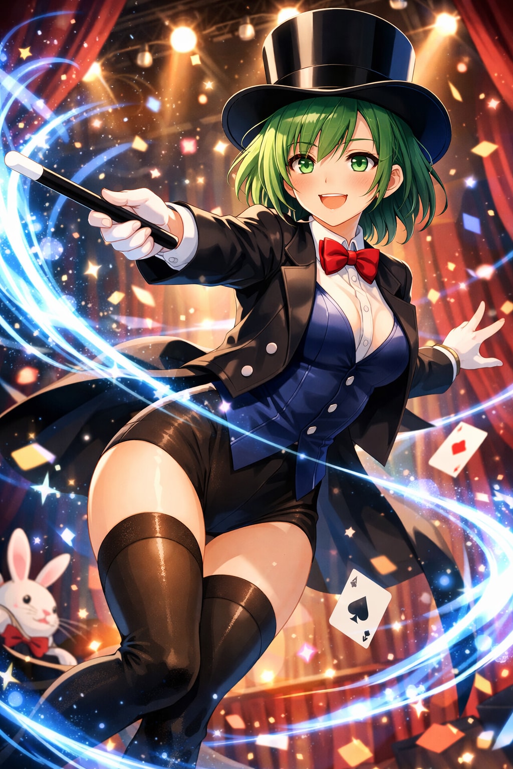 魔法使いのマジックショー(ChatGPT)