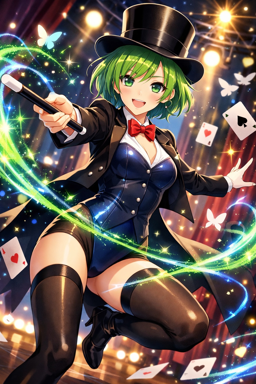 魔法使いのマジックショー(ChatGPT)