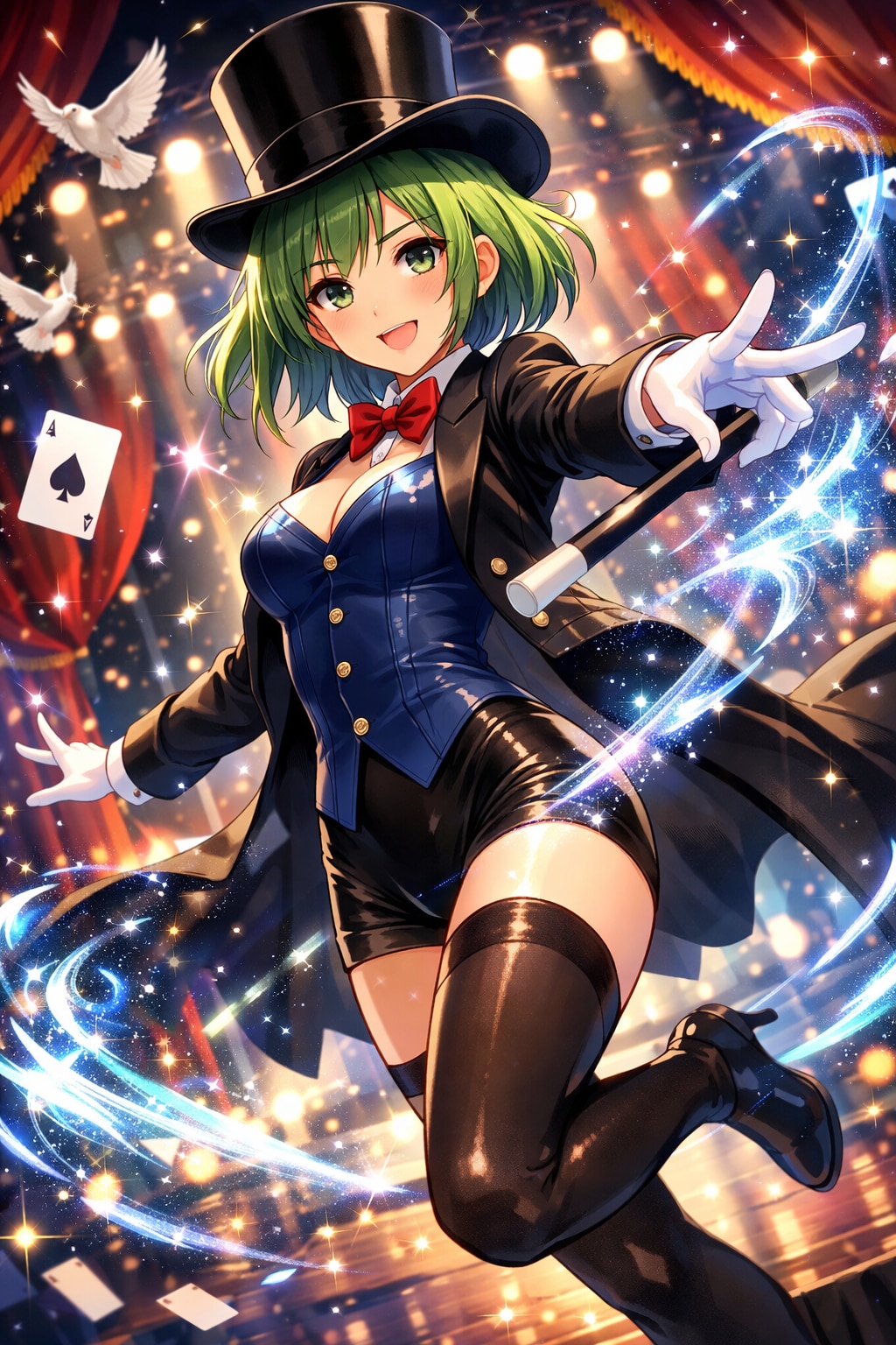 魔法使いのマジックショー(ChatGPT)