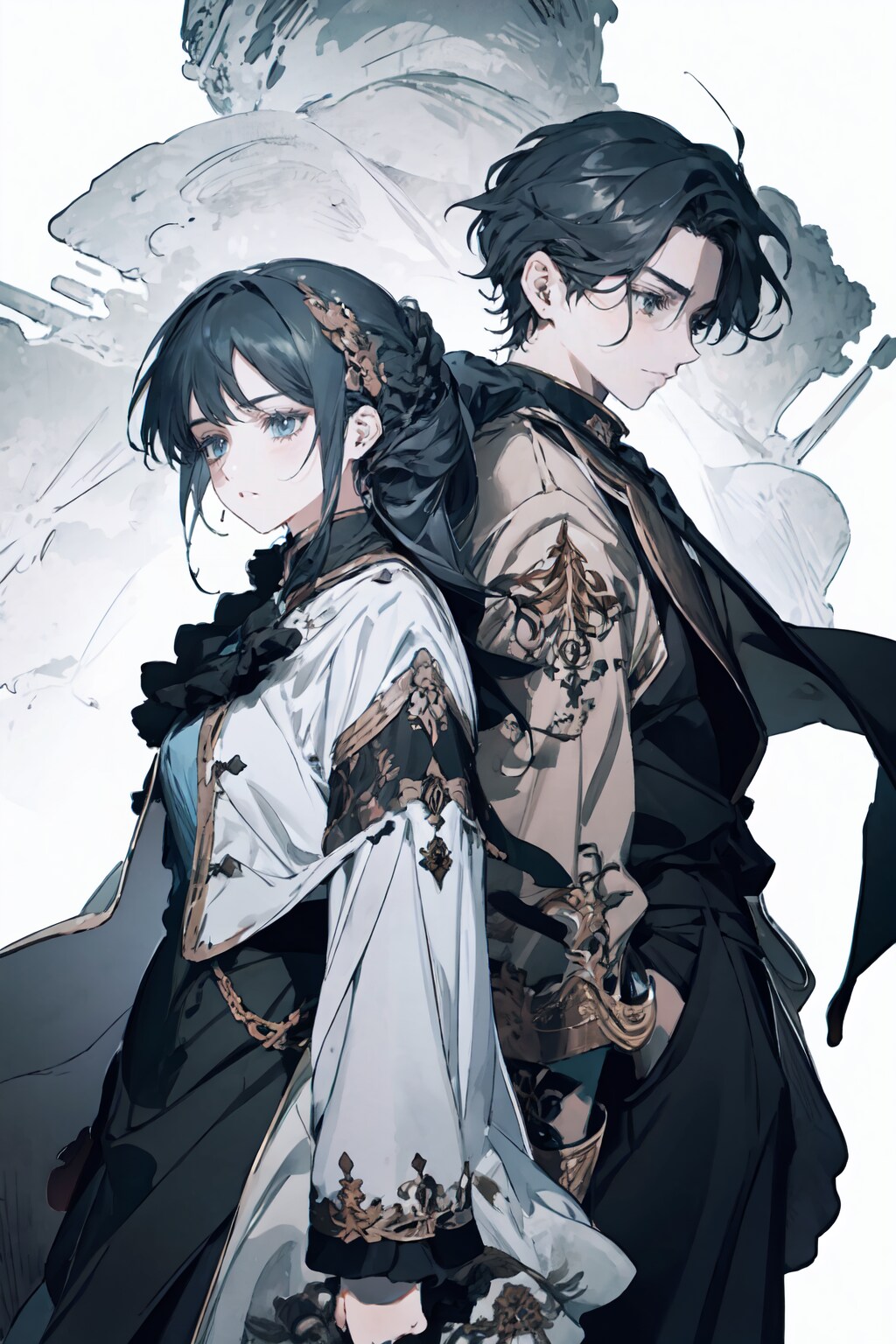 姫と騎士 | の人気AIイラスト・グラビア