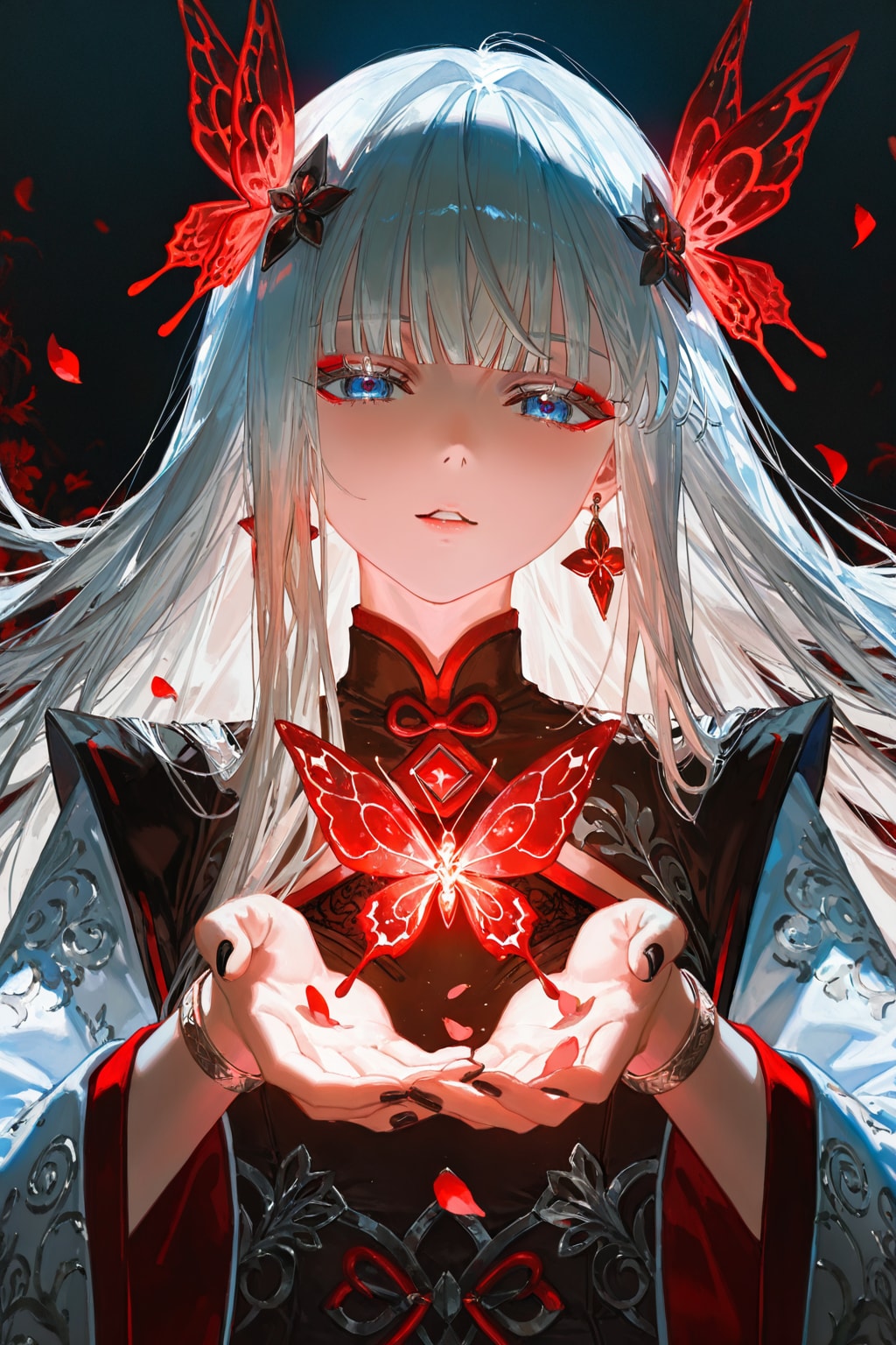 紅い蝶