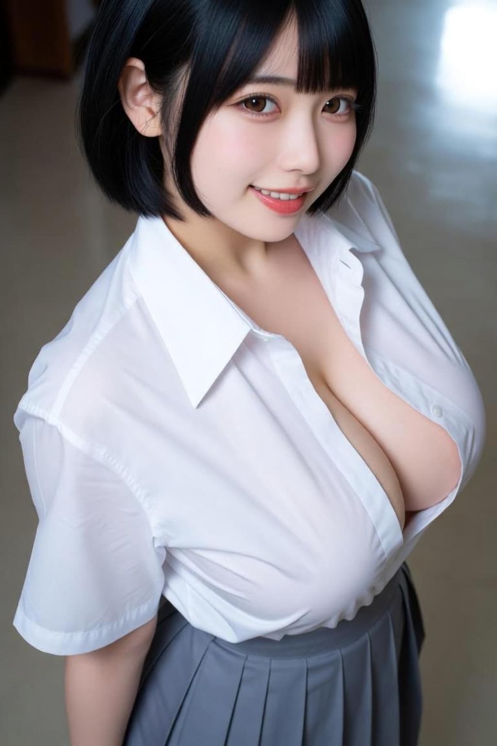 JKおっぱい(生あり)
