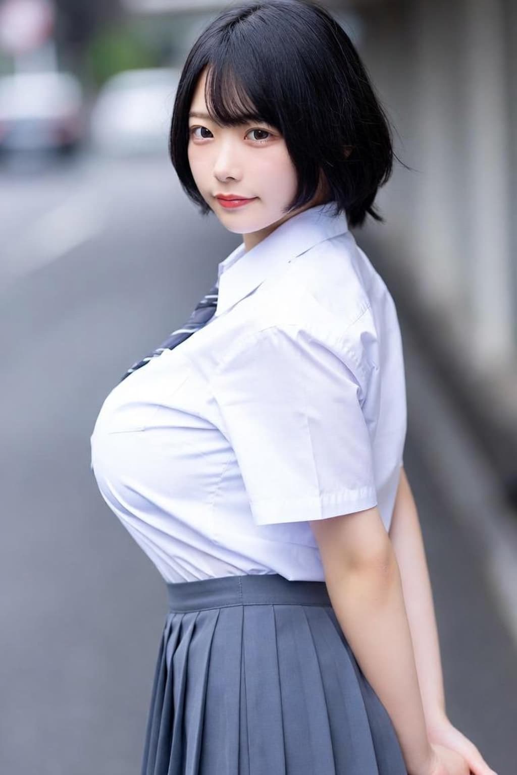 JKおっぱい(生あり)