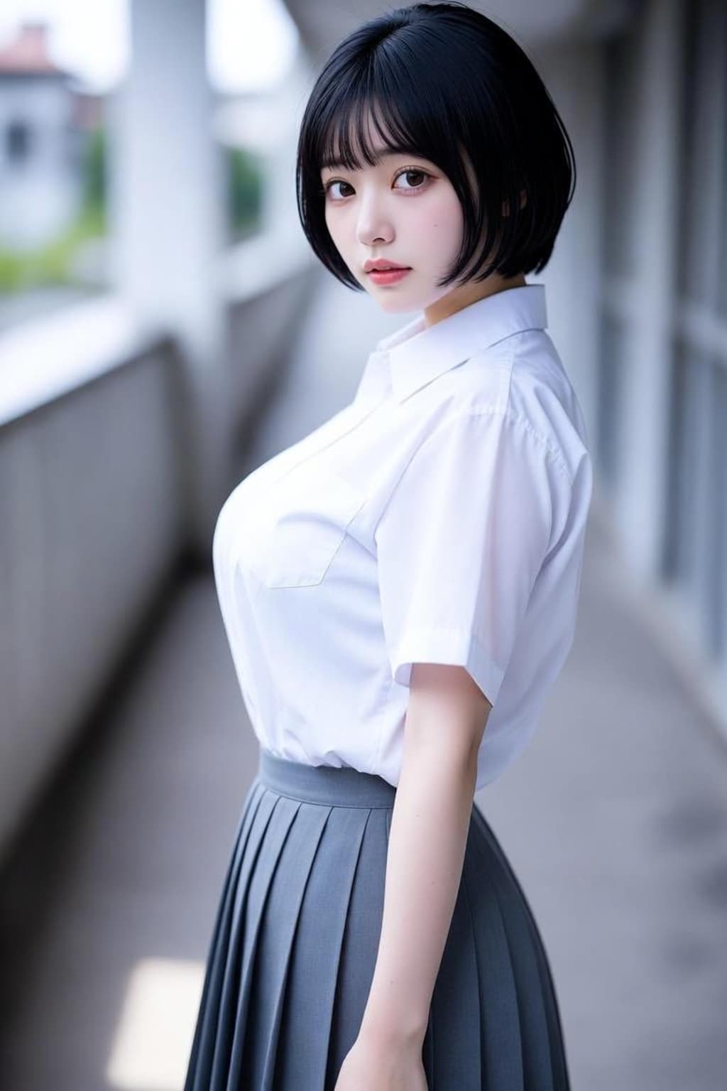 JKおっぱい(生あり)
