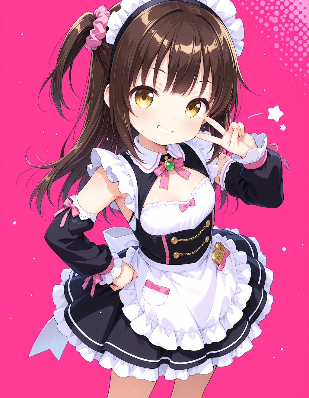 元気なメイドヒロイン