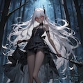 深森の黒エルフ 2枚目