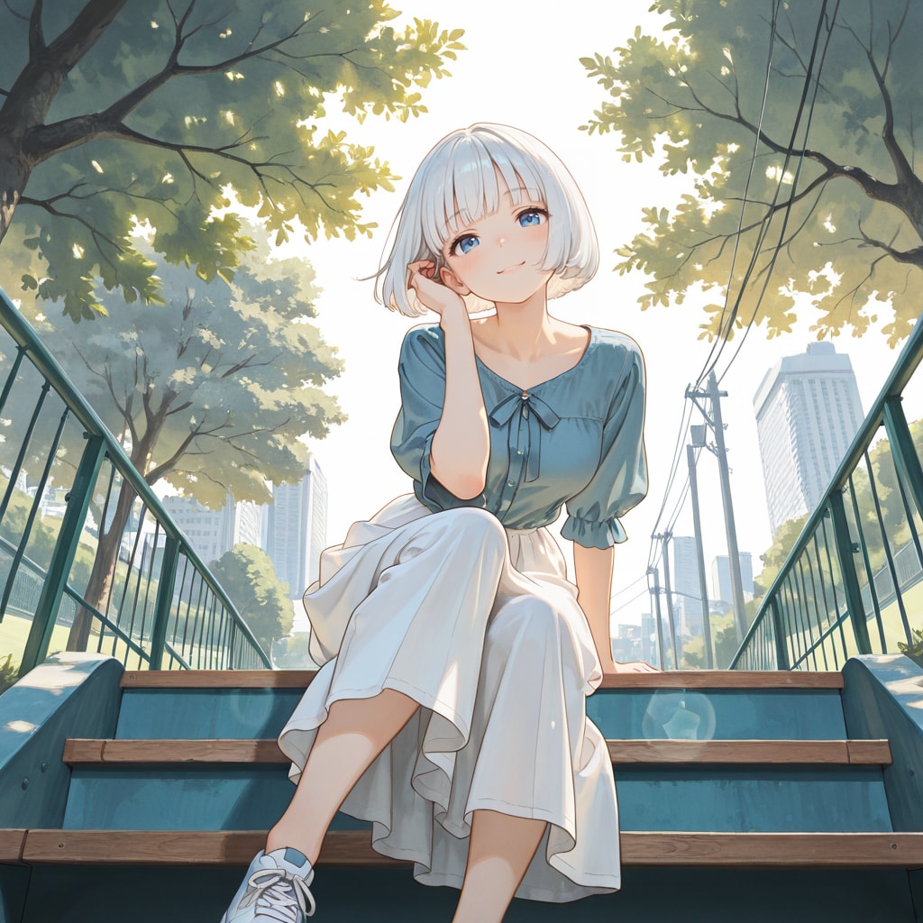 よその子「白髪光莉」ちゃん