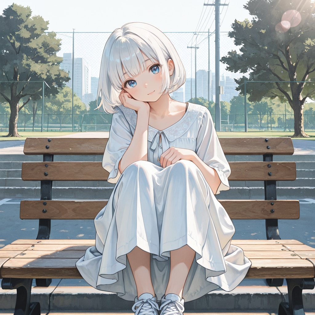 よその子「白髪光莉」ちゃん
