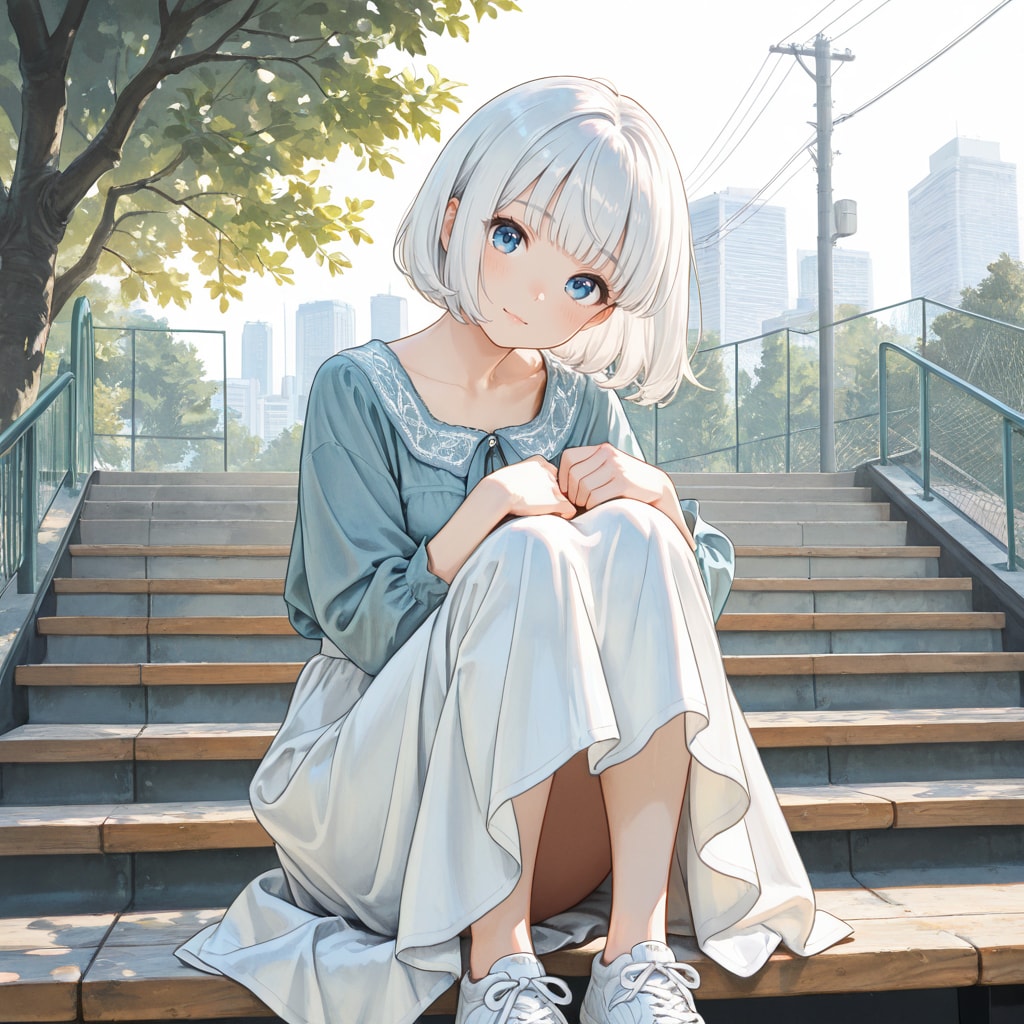 よその子「白髪光莉」ちゃん