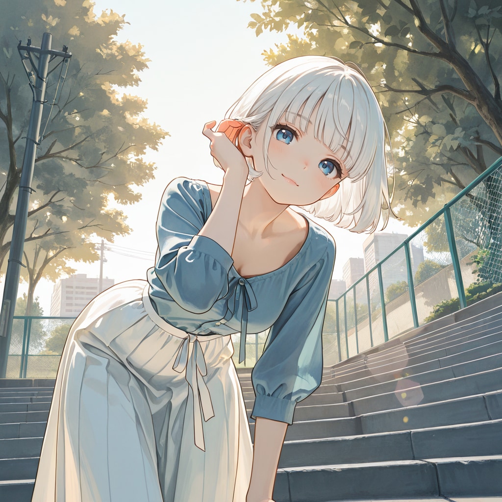 よその子「白髪光莉」ちゃん