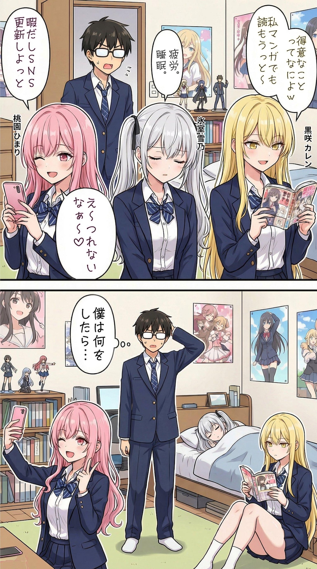 放課後が暇すぎる一軍ギャルズ