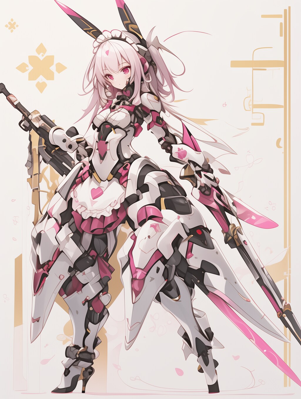 武装メイドガール