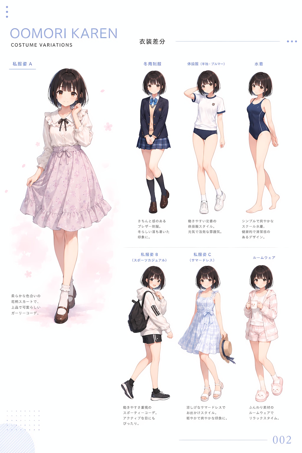 ビジュアルファンブック風１